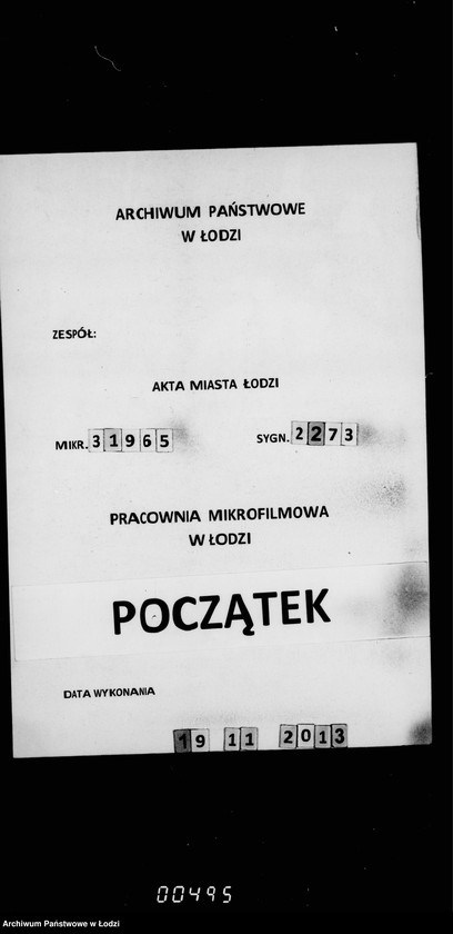 Obraz 1 z jednostki "O zameščenji dolžnostej v gorodskoj skotobojne i uplate voznagraždenija služaščim"