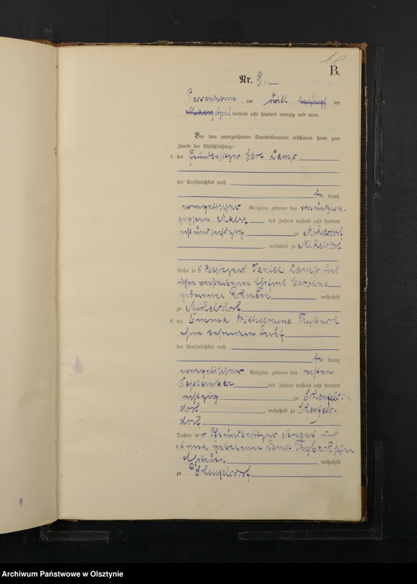 image.from.unit.number "Heiraths-Haupt-Register Nr 1 - 40"