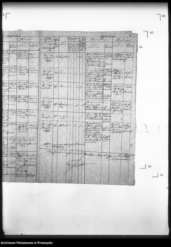 Obraz 8 z jednostki "[Kopie ksiąg metrykalnych parafii Nowa Wieś z filią Łosie (dekanat Muszyna)]"