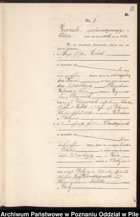 image.from.unit.number "Księga małżeństw"