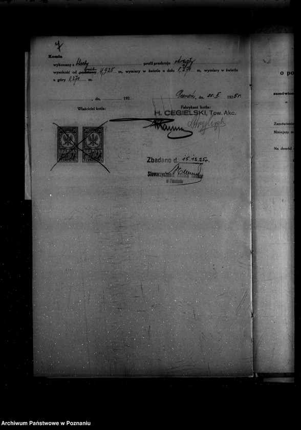 Obraz 11 z jednostki "Majętność Zakrzewo powiat szamotulski nr woj. kotła 6122"