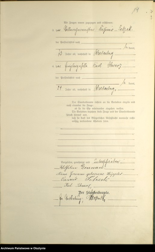 image.from.unit.number "Heirats-Haupt-Register Nr 1 - 47"