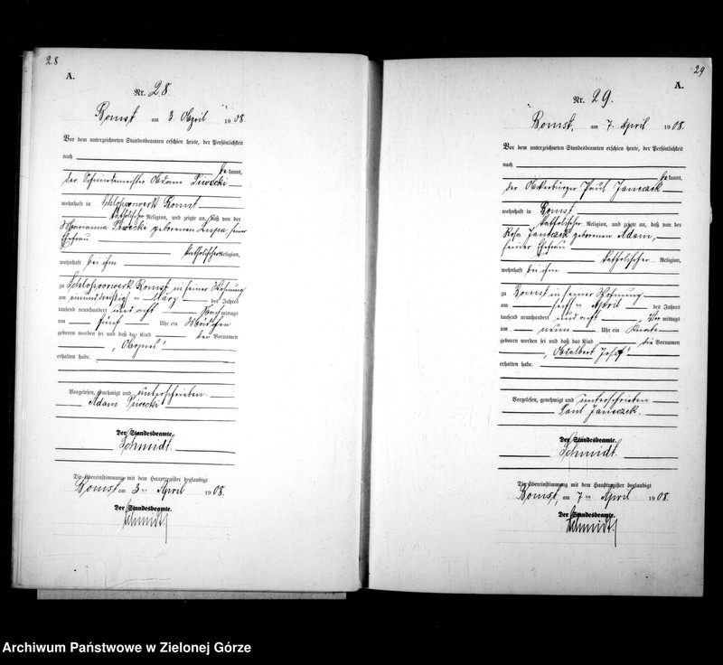 Obraz 20 z jednostki "[Księga urodzeń]"