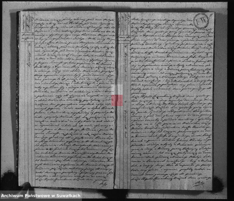 image.from.unit.number "Akta stanu cywilnego zaślubionych w gminie seyneńskiey od 1-go stycznia 1813 roku."