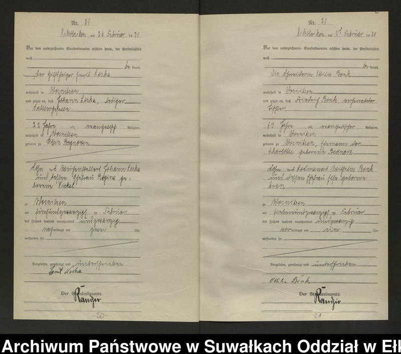 image.from.unit.number "Sterbe=Haupt=Register des Königlichen Preussischen Standes-Amtes Nikolaiken Kreis Sensburg"