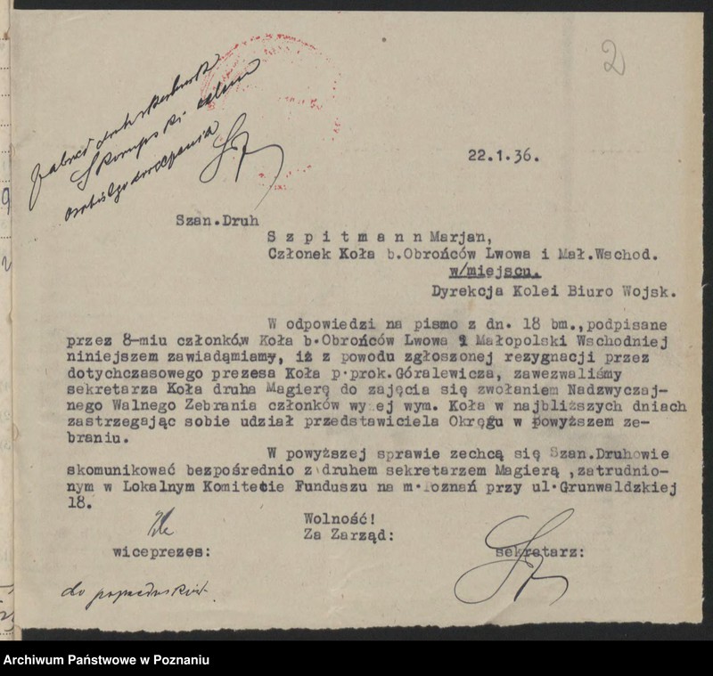 Obraz 5 z jednostki "Krobia, powiat Gostyń - akta koła."