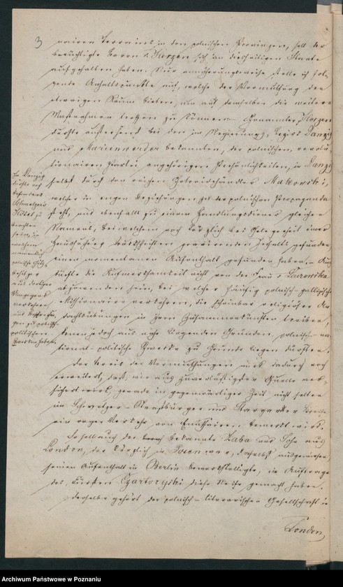 Obraz 7 z jednostki "A. betr. die polnischen Flüchtlinge Valentin, Valerian und Boleslaus Wielogłowski"