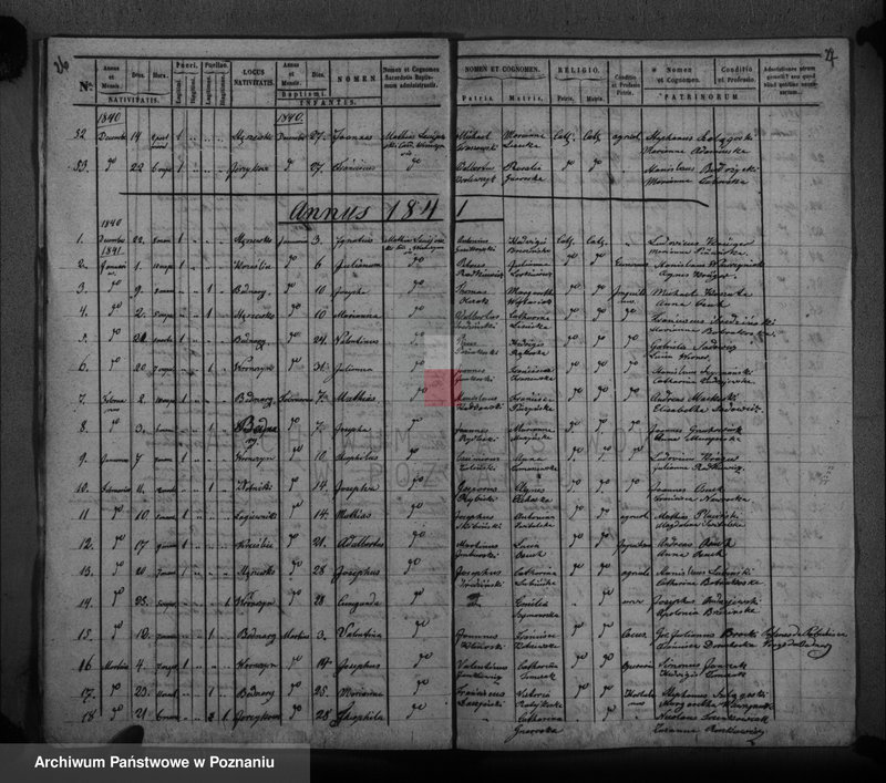 Obraz 16 z jednostki "Duplikat baptisatorum"