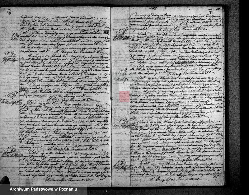 Obraz 5 z jednostki "Duplikat urodzonych, zaślubionych i zgonów"