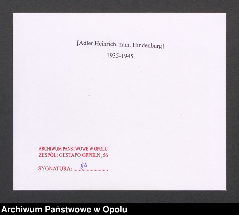 image.from.unit.number "[Adler Heinrich, zam. Hindenburg]"