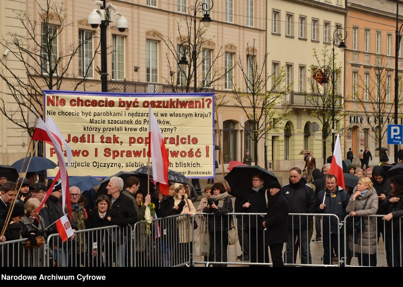 Obraz 15 z jednostki "Uroczystość upamiętniająca czwartą rocznicę katastrofy smoleńskiej"