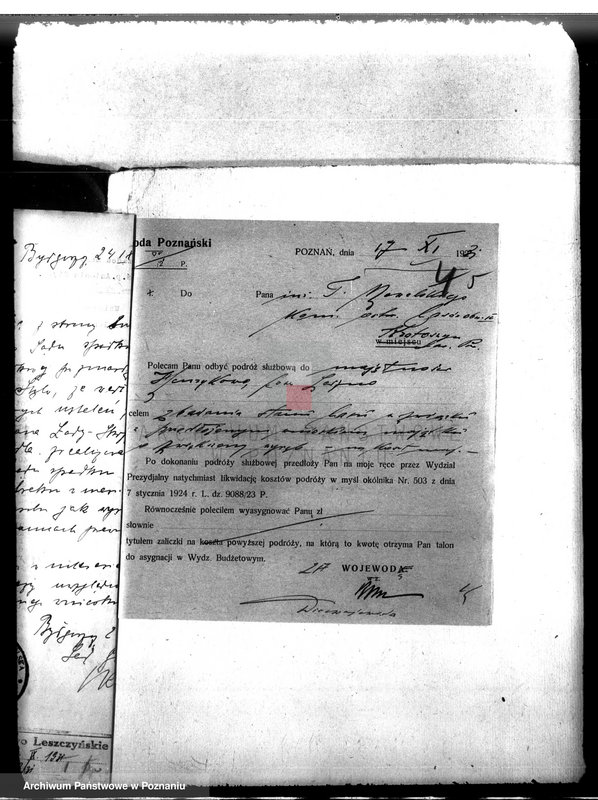 image.from.unit.number "Nadzór nad gospodarką w lasach majątku Henrykowo powiat leszczyński"