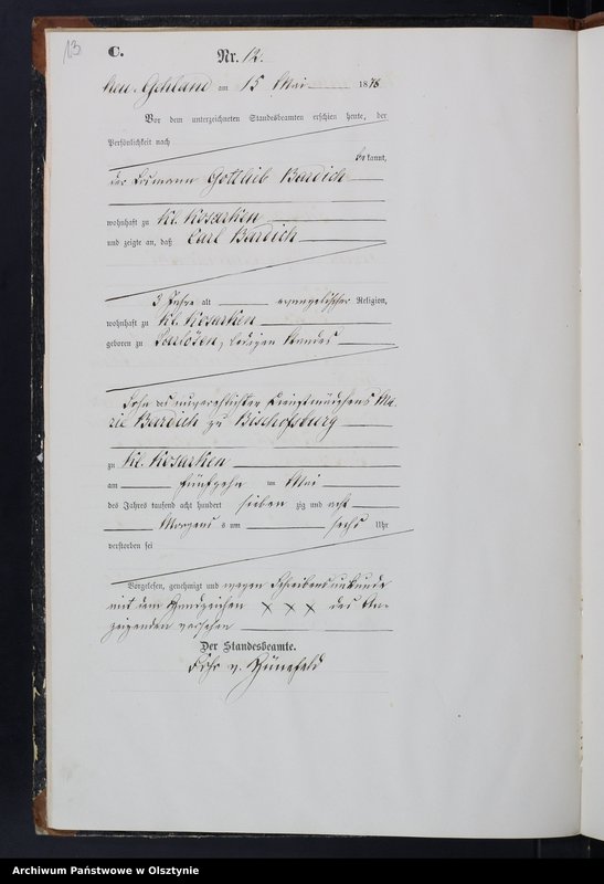 image.from.unit.number "Sterbe-Haupt-Register Nr 1 - 46"