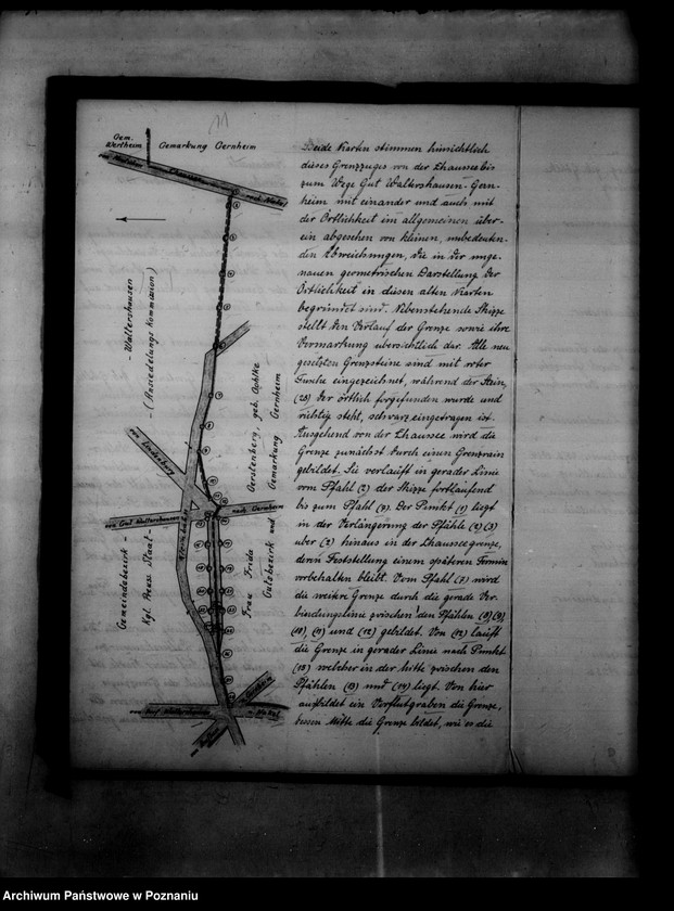 Obraz 14 z jednostki "Protokoły graniczne - odpis /majątków ziemskich/"