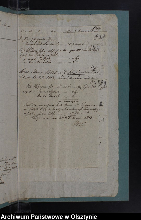 image.from.unit.number "Armen Kassen Rechnung des Kirchspiels Kruklanken"