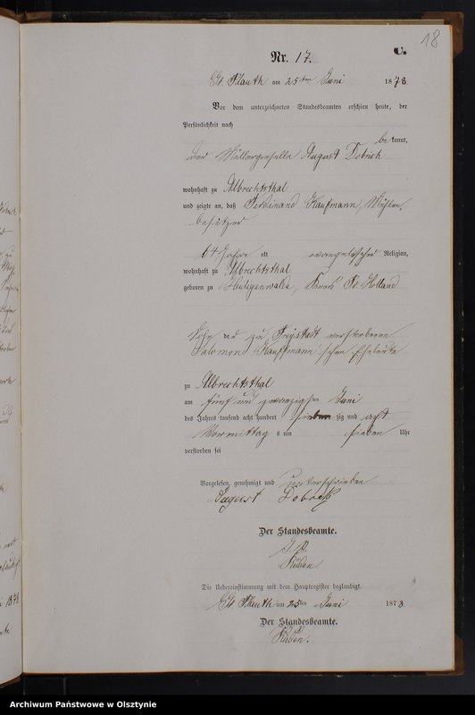 image.from.unit.number "Sterbe-Neben-Register Nr 1 - 44"