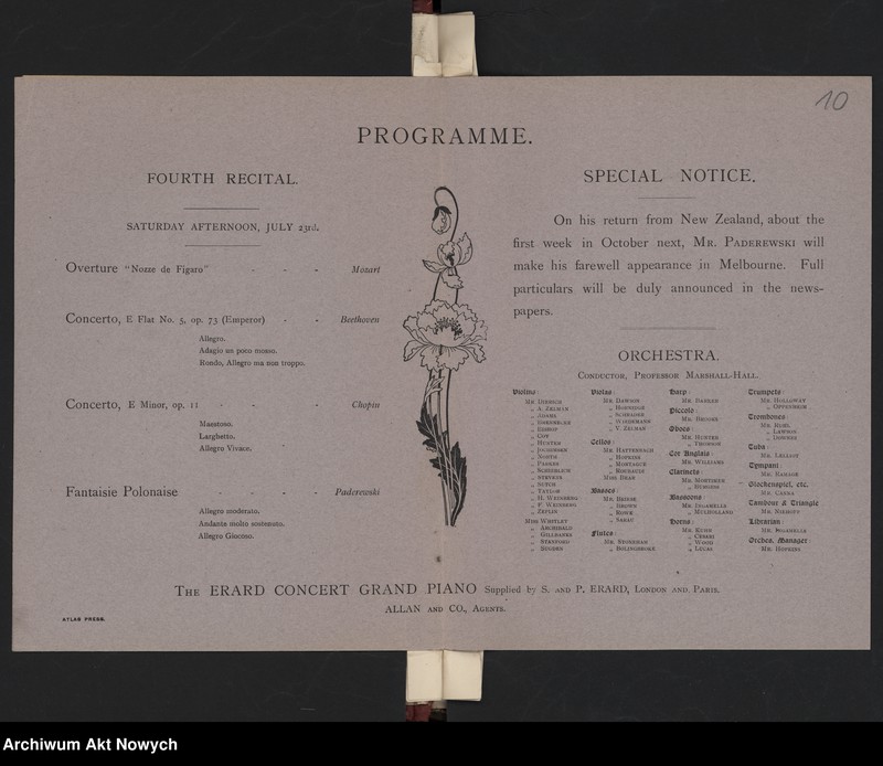 image.from.unit.number "Australia. Tournée 1904 roku (Programy i wycinki prasowe dotyczące tournée i koncertów w Australii, Nowej Zelandii i w Niemczech)"