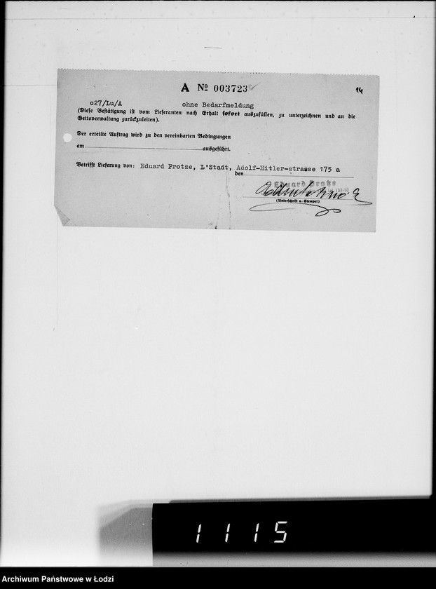 Obraz 18 z jednostki "Aufträge, Lieferscheinen und Rechnungen 3712-7810."