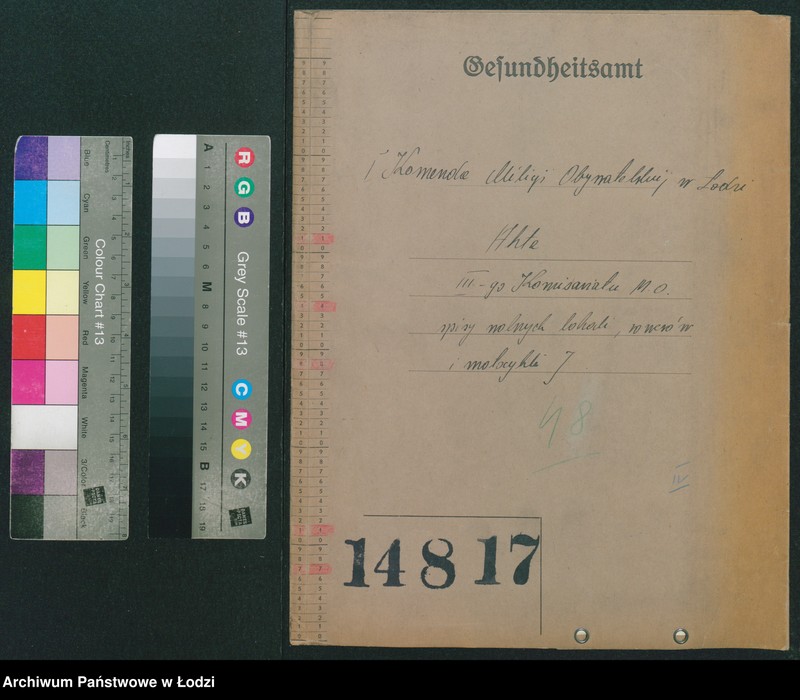 Obraz 2 z jednostki "[Akta III-go Komisariatu Milicji Obywatelskiej - spisy wolnych lokali, rowerów i motocykli]"