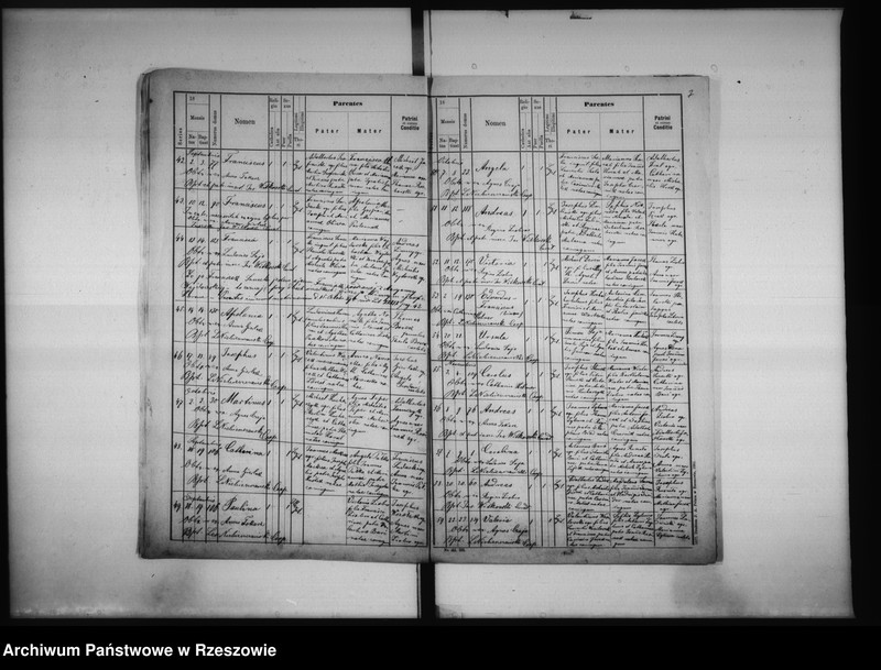 image.from.unit.number "Księga metrykalna - urodzenia, małżeństwa, zgony - parafia Czudec: Czudec, Przedmieście, Babica, Nowa Wieś, Wyżne, Piekarówka, Zaborów"