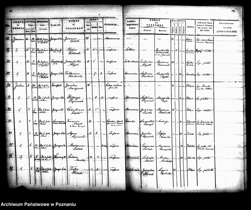 Obraz 10 z jednostki "Księga zgonów"