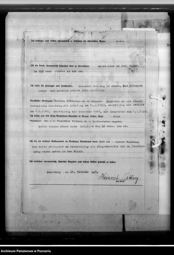 Obraz 18 z jednostki "Ostberg, Heinrich - inspektor miejski"