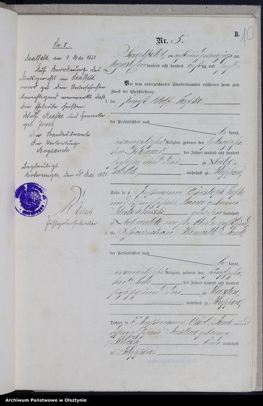 image.from.unit.number "Heiraths-Neben-Register Nr 1 - 7"
