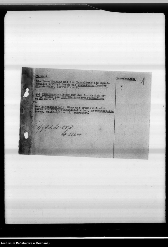 Obraz 5 z jednostki "Freimachung der Nebengebäude des Landeshauses."