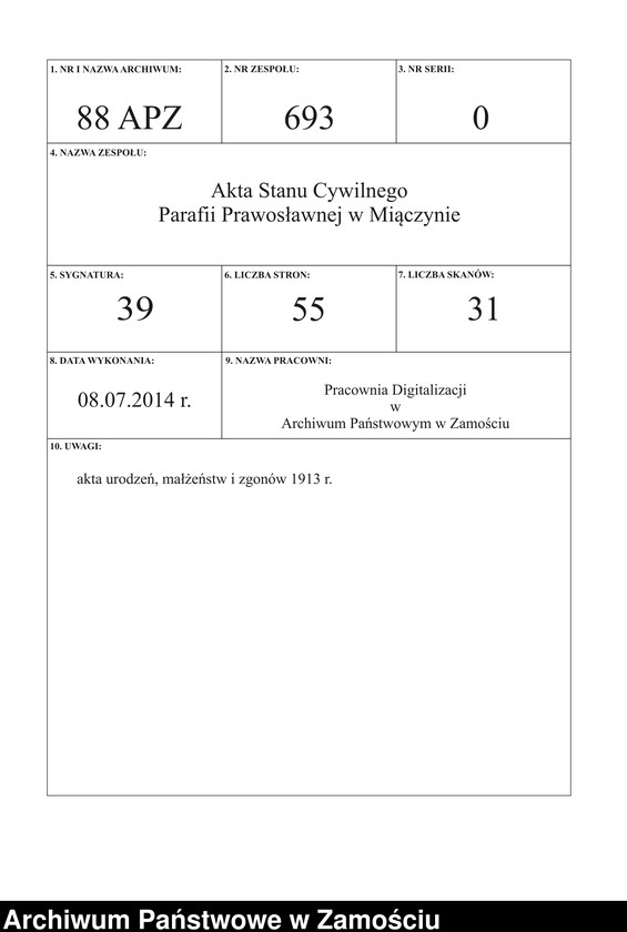 image.from.unit.number "Akta urodzeń, małżeństw, zgonów"