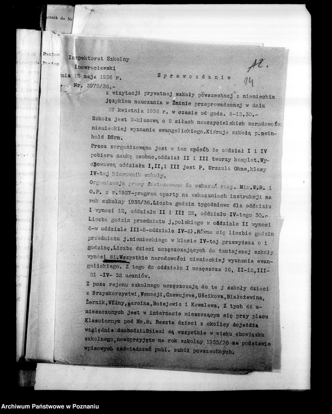 Obraz 17 z jednostki "Prywatna Szkoła Powszechna z niemieckim językiem nauczania Żnin"
