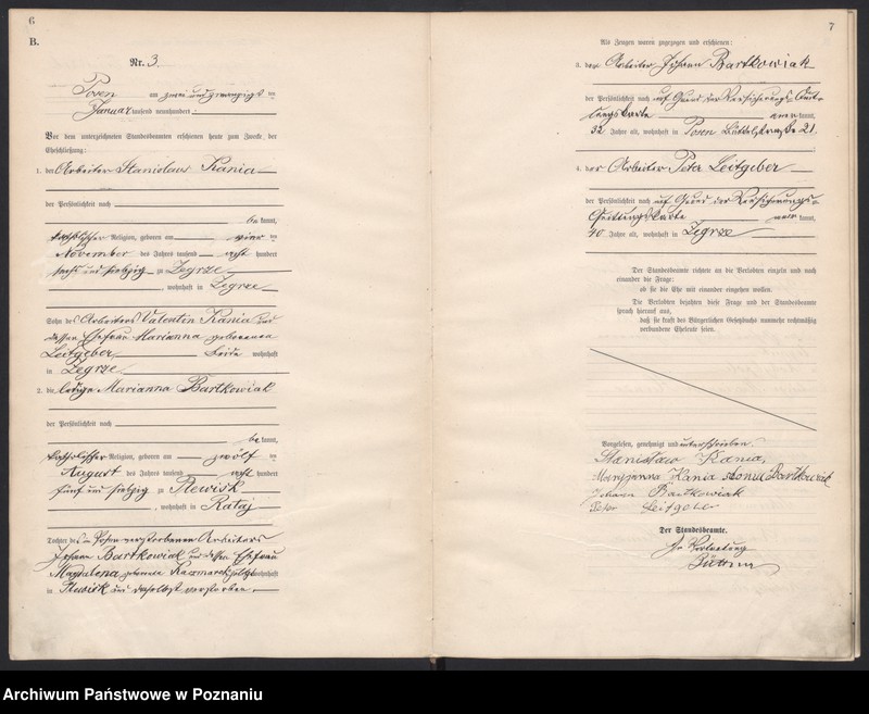 Obraz 5 z jednostki "Księga miejscowa małżeństw"