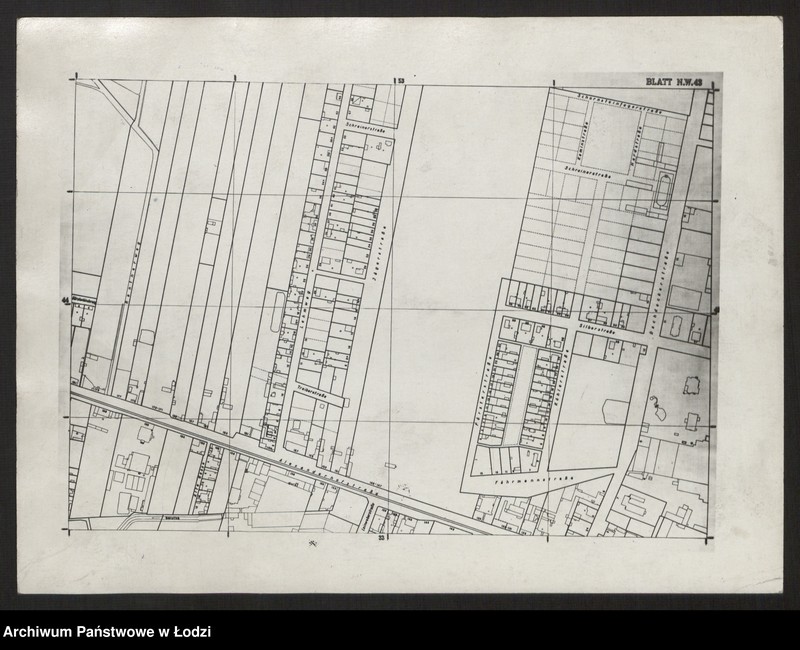 Obraz 7 z jednostki "Plan miasta Łodzi Sekcja NW 43"