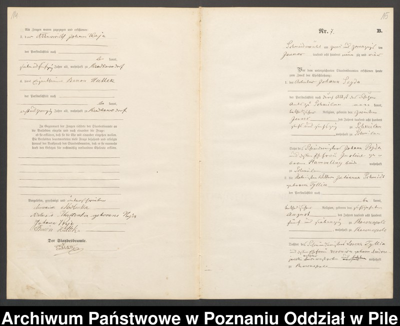 image.from.unit.number "Księga małżeństw"