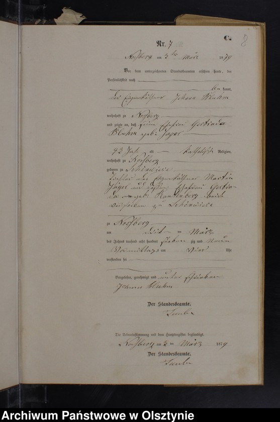 image.from.unit.number "Sterbe-Neben-Register Nr 1 - 39"