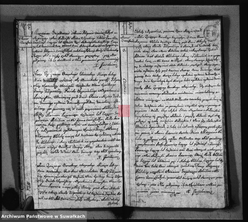image.from.unit.number "Akta Zaślubionych Gminy Filipowskiey od 1go Stycznia 1814 R-u"