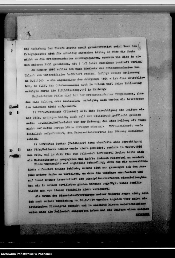 Obraz 10 z jednostki "Kern, Rudolf, Personalkten des Amtsinspektors"