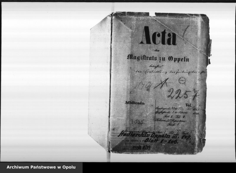 Obraz 4 z jednostki "Acta des Magistrats zu Oppeln betreffend die Erstattung der Zeitungsberichte"