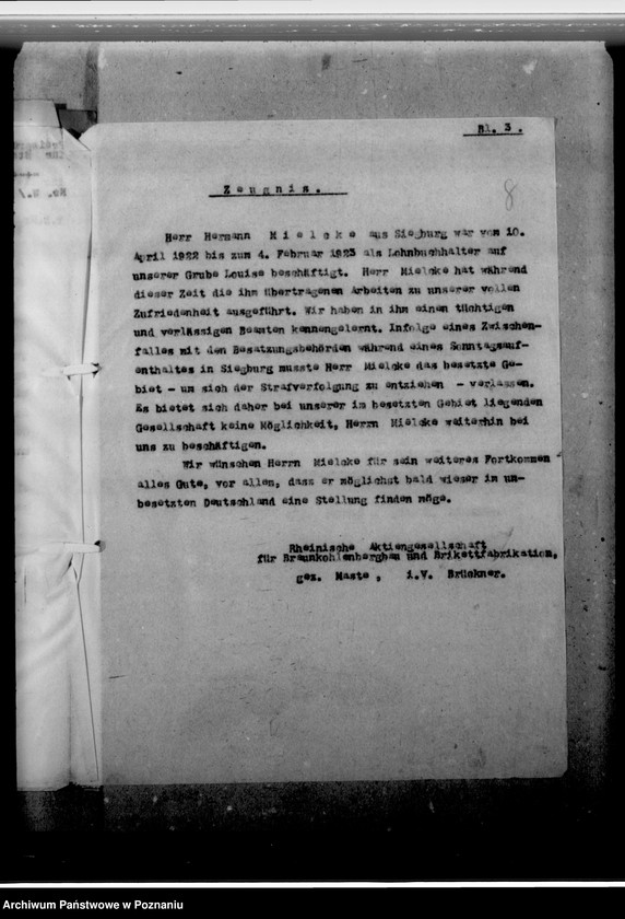 Obraz 12 z jednostki "Milke, Hermann, Verwaltungsangestellter"