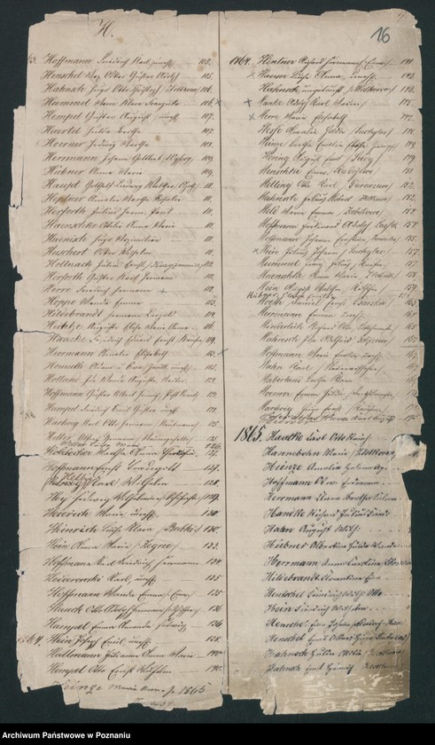 image.from.unit.number "Rejestr urodzeń, małżeństw i zmarłych"