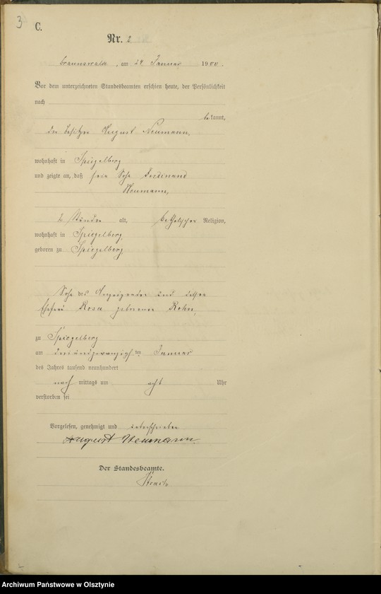 image.from.unit.number "Sterbe-Haupt-Register Nr 1 - 65"