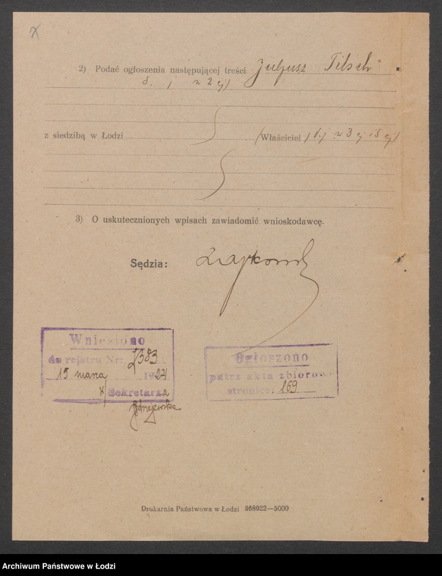 Obraz 9 z jednostki "Juliusz Tietsch- tkalnia ręczna"