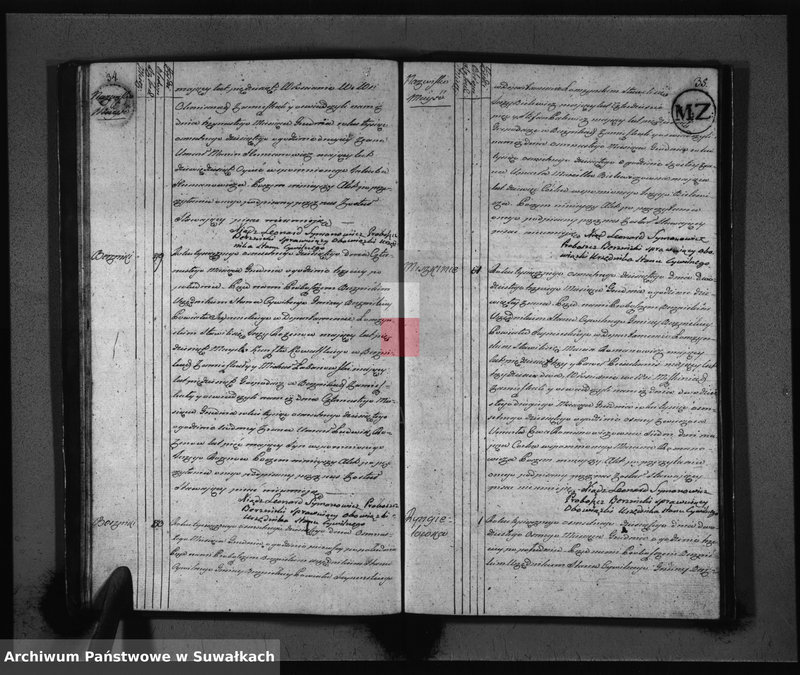 image.from.unit.number "Akta Zeszłych Gminy Berznickiey od 1 Maja 1810 Ru do 8 XII 1811 r."