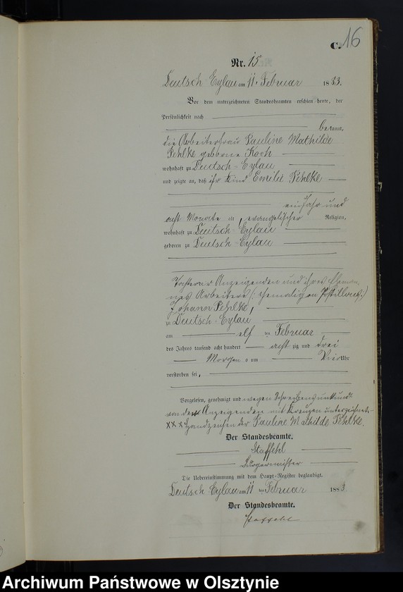 image.from.unit.number "Sterbe-Neben-Register Nr 1 - 111"