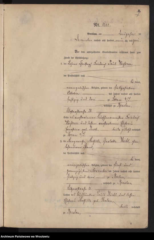 image.from.unit.number "Heiraths-Haupt-Register Breslau II 1892 Band 7"