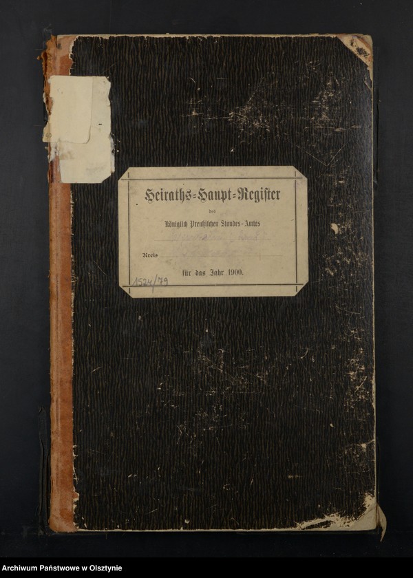 image.from.unit.number "Heiraths-Haupt-Register Nr 1 - 31"