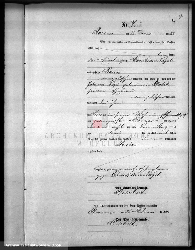 image.from.unit.number "Geburts-Neben-Register Standesamts Rosen pro 1880"