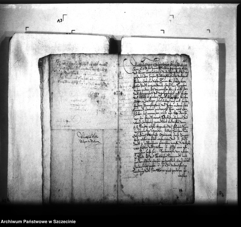 Obraz 14 z jednostki "Privilegien, Konzessionen und Zunftrollen der Bäcker zu Gollnow"