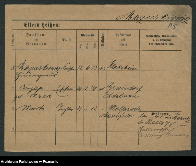 Obraz 17 z jednostki "Mazurinska - Mądry"