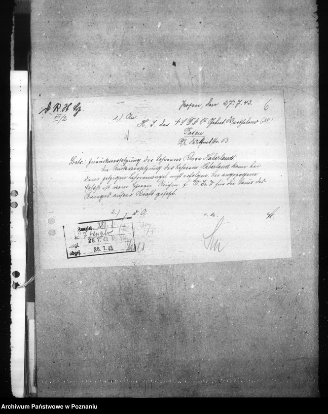 Obraz 10 z jednostki "Einstellungen und Versetzungen der Lehrkräfte"