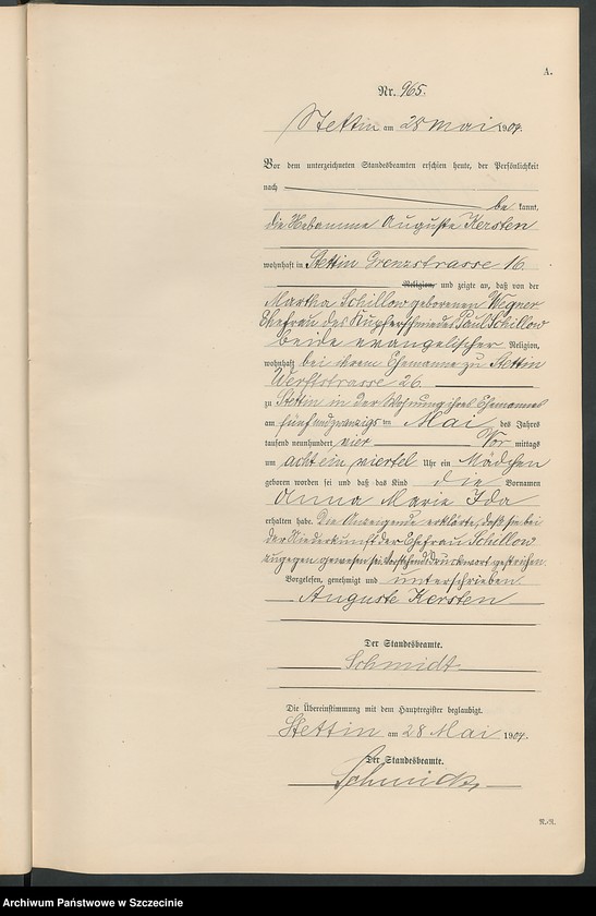 image.from.unit.number "Geburts-Register (Neben-Register) Band III"